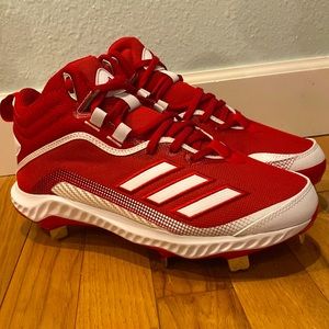 Adidas Icon 6 Bounce Mid Baseball Cleats